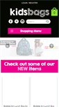 Mobile Screenshot of kidsbags.com.au